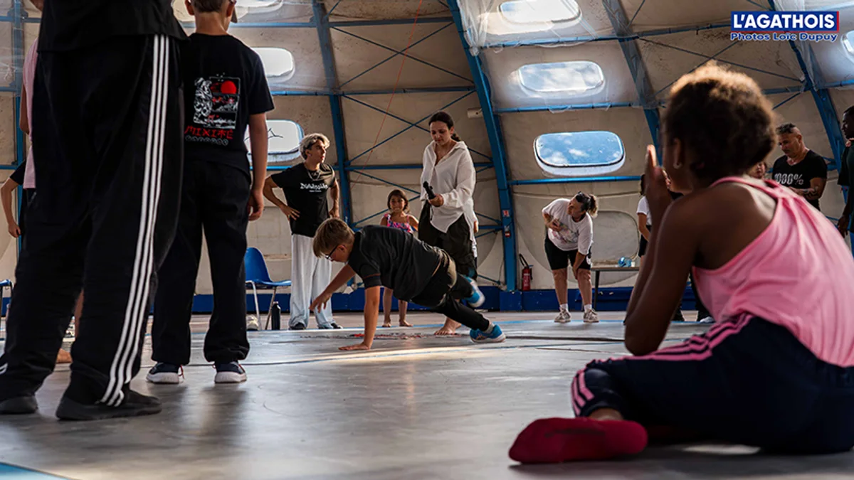 Agde - Une journée d'échange entre danseurs parisiens et agathois avec Dimension 34 #agde
