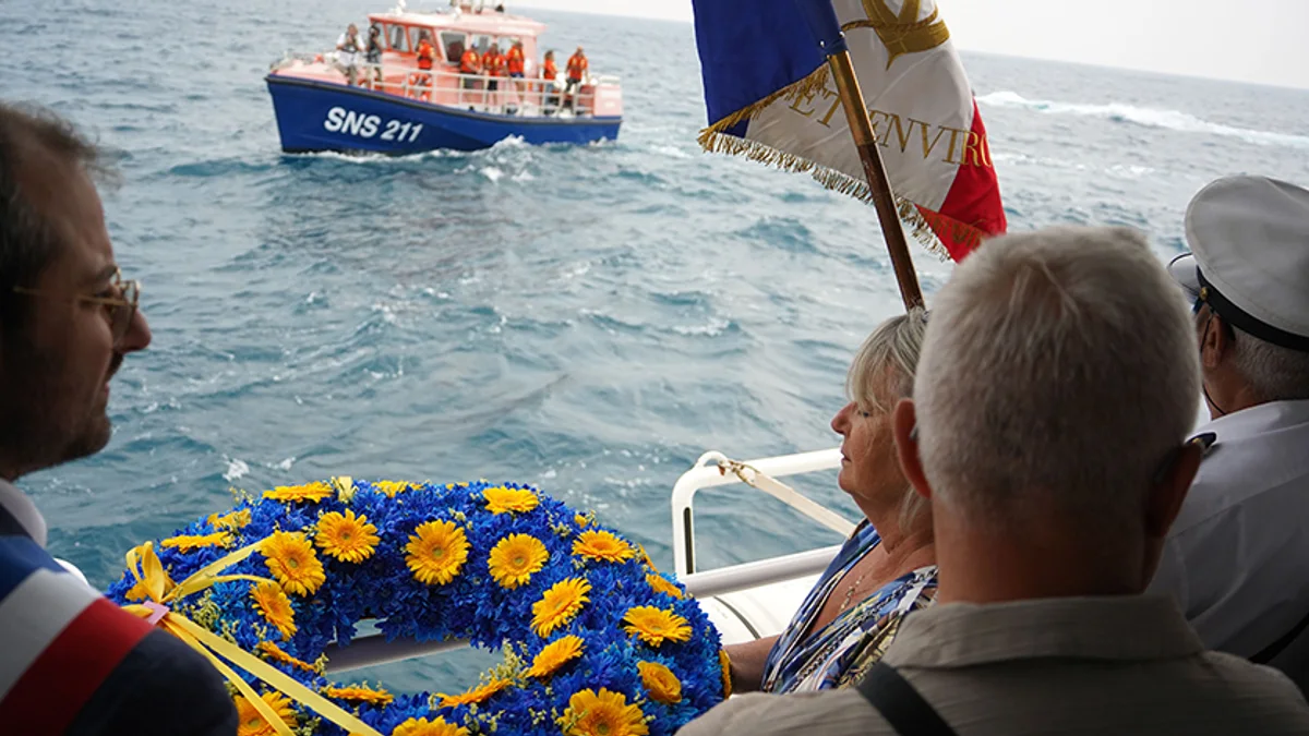 Cap d'Agde - La Fête de la Mer a rendu hommage aux marins disparus #capdagde