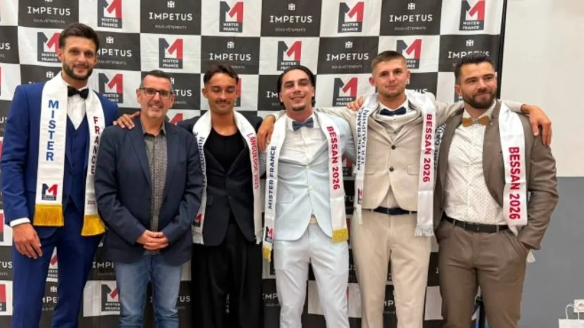 Bessan - Yoann Péalat élu Mister France Bessan lors d'une soirée de toute beauté masculine #bessan