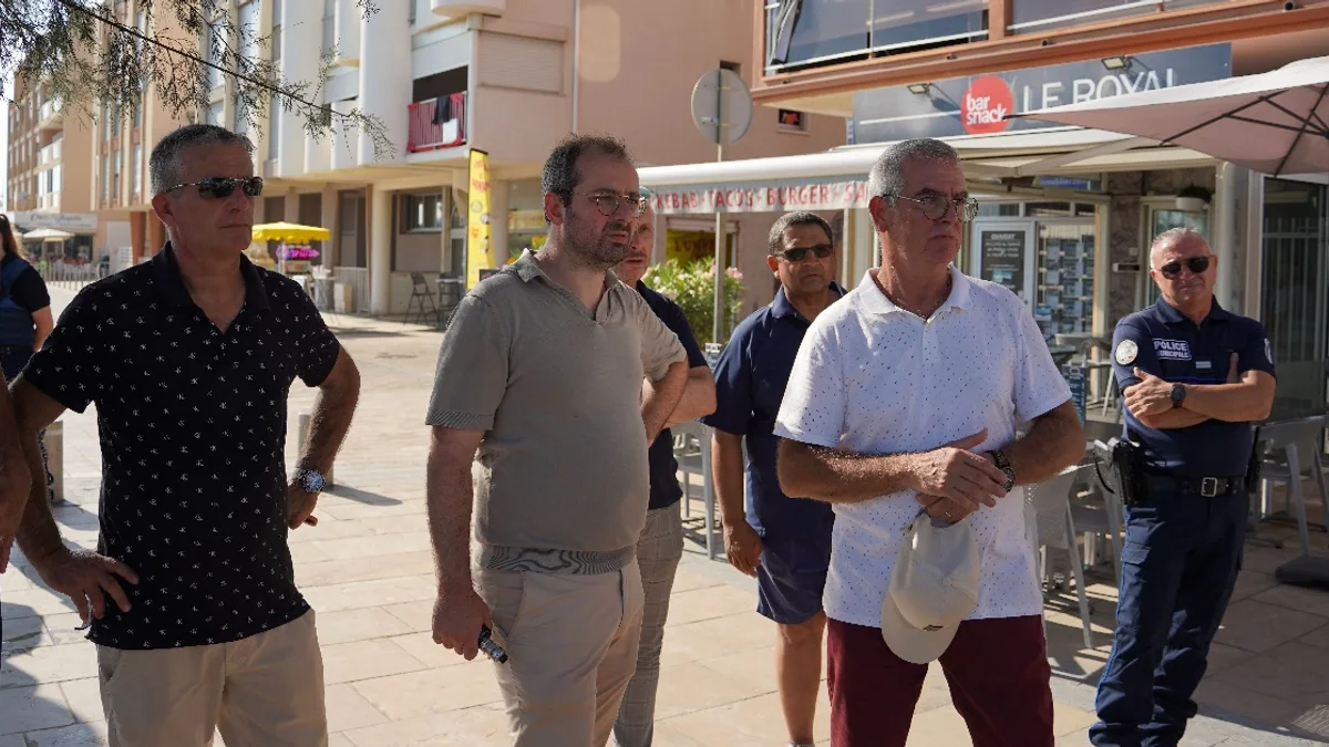 Grau d'Agde - Aurélien Lopez-Liguori à la rencontre des commerçants du Grau d'Agde #graudagde