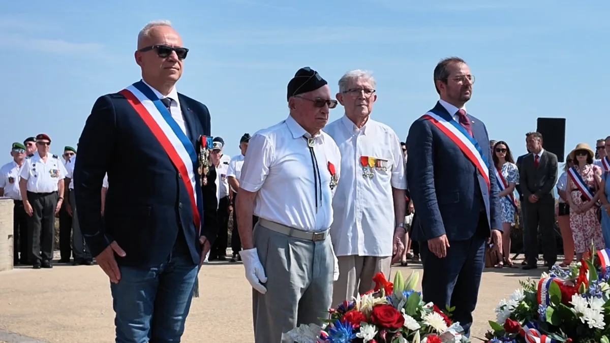 Cap d'Agde - Le débarquement de Provence commémoré 82 ans après #capdagde
