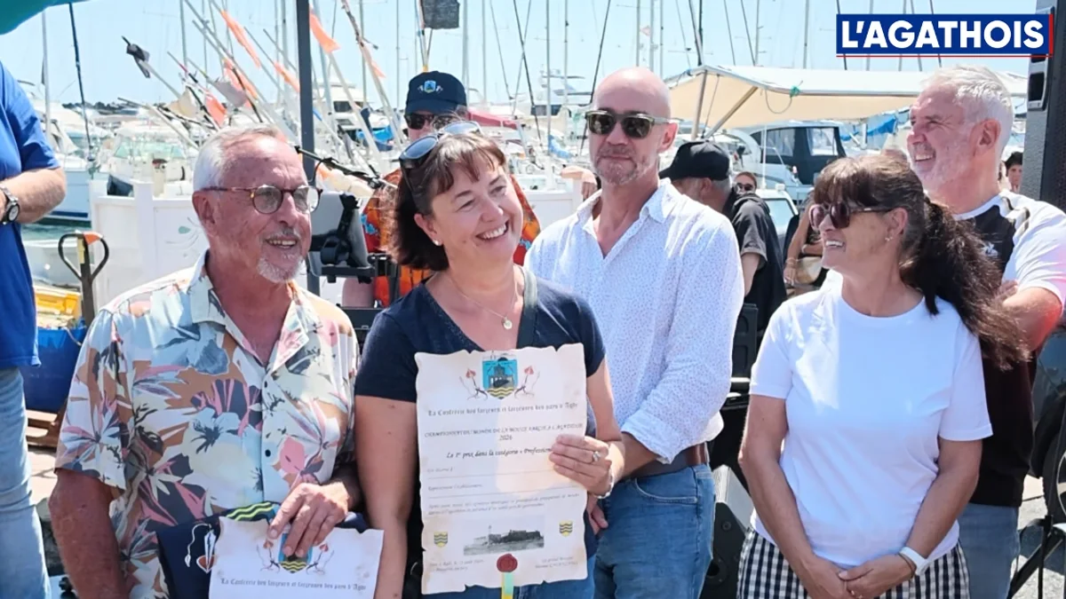 Cap d'Agde - Le Brescou et Régine Anthime sacrés champions du Monde des moules farcies à l'Agathoise #capdagde