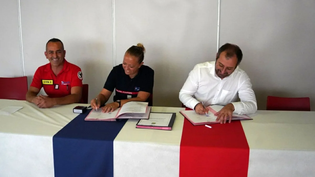Agde - La Ville met ses infrastructures à disposition des pompiers pour leurs formations #agde