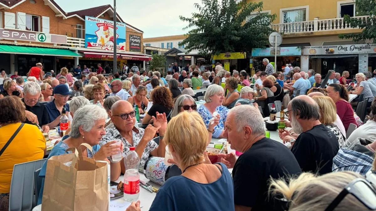 Grau d'Agde - Belle affluence pour la Sardinade du Comité des fêtes #graudagde
