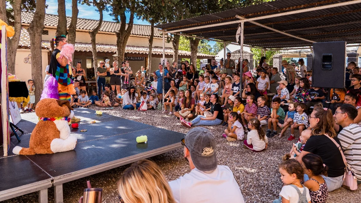 Cap d'Agde - La Farandole de l'Enfance a rencontré un beau succès au Domaine Saint-Martin #capdagde