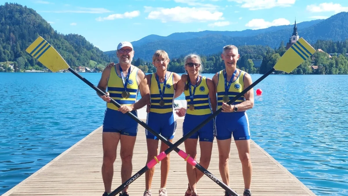 Agde - L'Aviron Agathois doublement sacré aux Mondiaux Masters de Bled en Slovénie. #agde