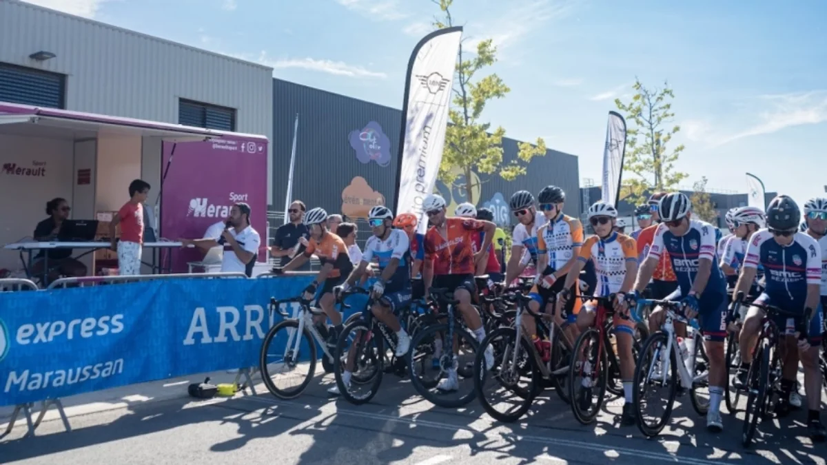 Bessan - Un quatrième critérium cycliste au cœur du parc d'activités économiques Héliopôle #bessan