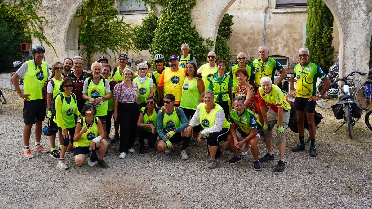 Agde - « Faut pas crever » : le peloton solidaire a fait étape à Agde pour parler cancer, prévention et espoir #agde