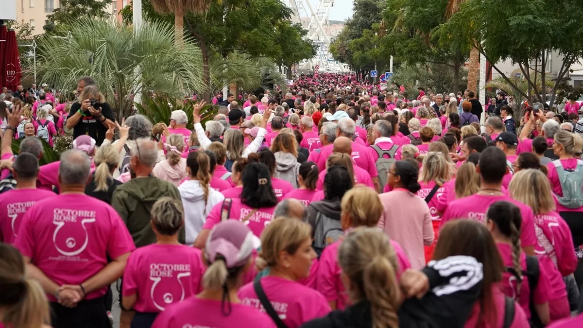 Cap d'Agde - 2 950 participants à la Course Rose 2026 : la solidarité plus forte que la pluie #capdagde