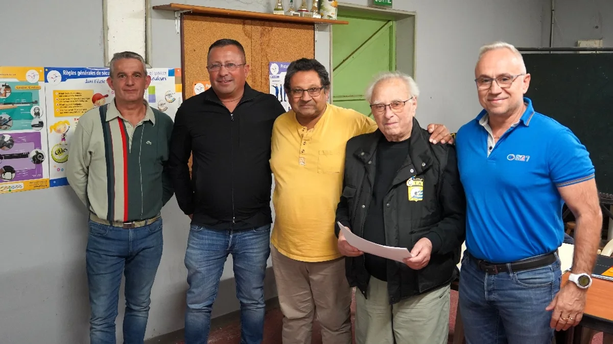 Agde - L'ATA honore Bernard Juhel et renouvelle son partenariat avec la 13e DBLE #agde