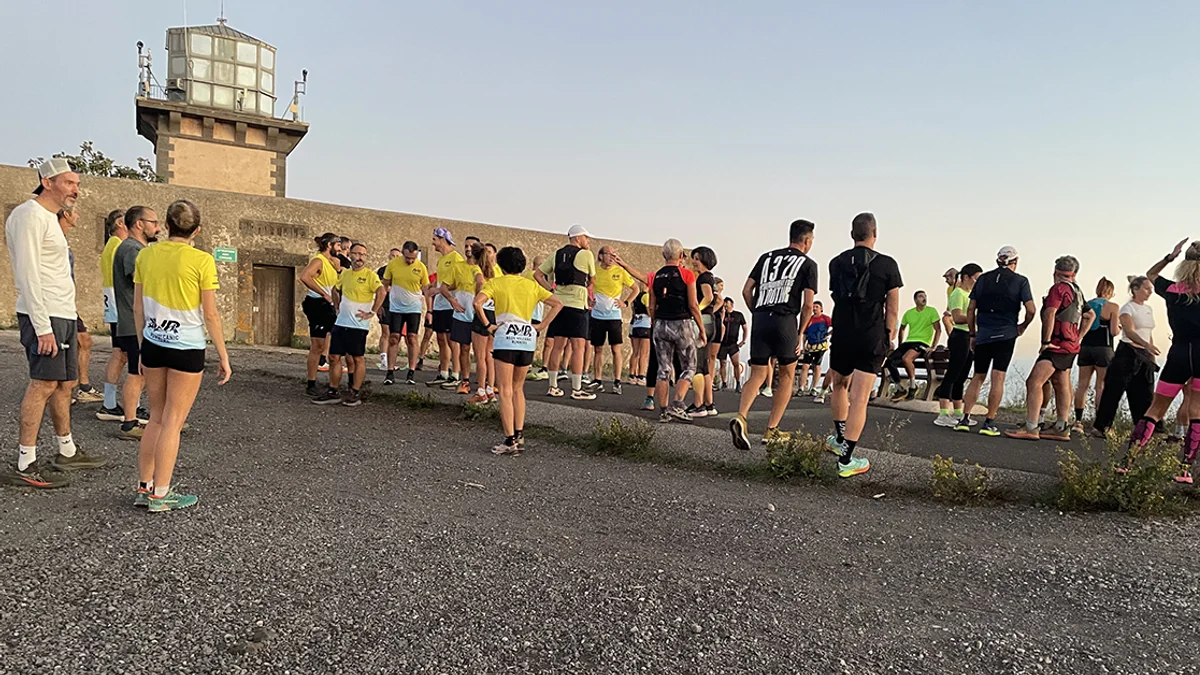 Agde - 57 coureurs découvrent le nouveau parcours de la Nuit du Trail #agde